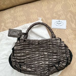 Prada bag. Slate